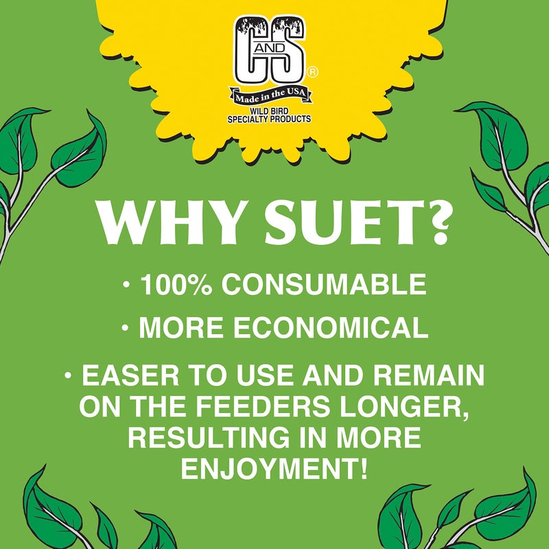 CS C&S Hot Pepper Delight No Melt Suet Dough 11.75 Ounces, 12 Pack - Image 2